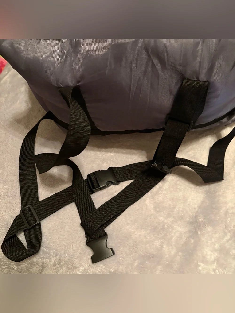 COMFY DOG CAT BED/CAR SEAT TRAVEL SEAT FOR DOG! APPROXIMATELY 24“ X 22“ NWT